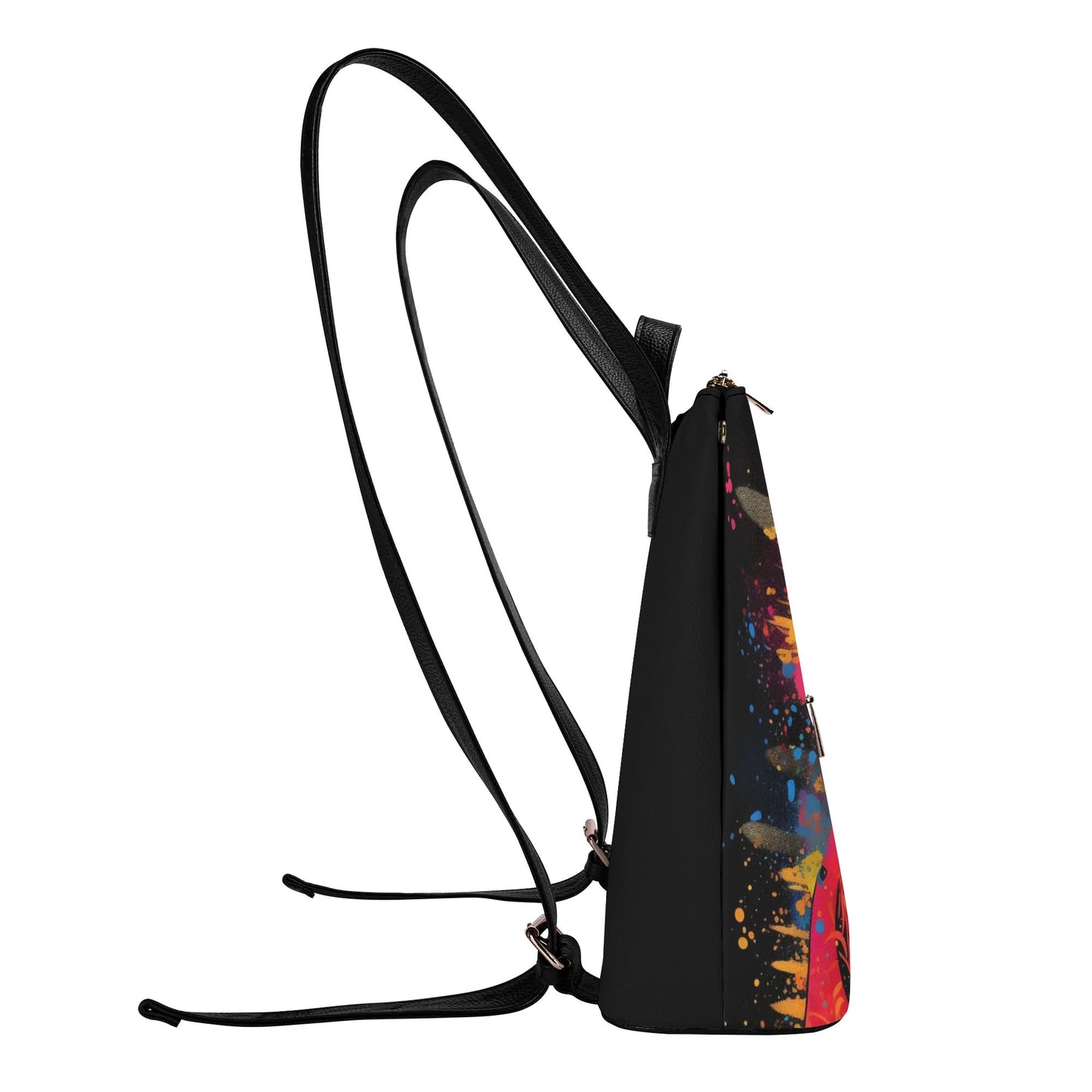DAZ Luxury Women's Faux Leather Backpack