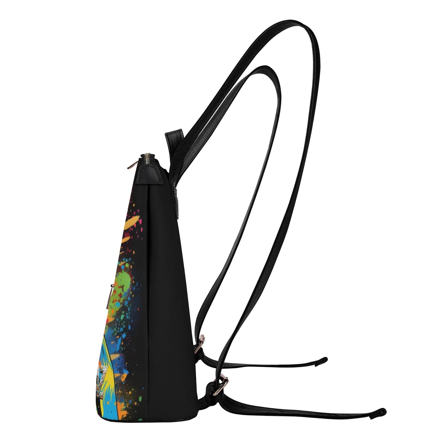 DAZ Luxury Women's Faux Leather Backpack