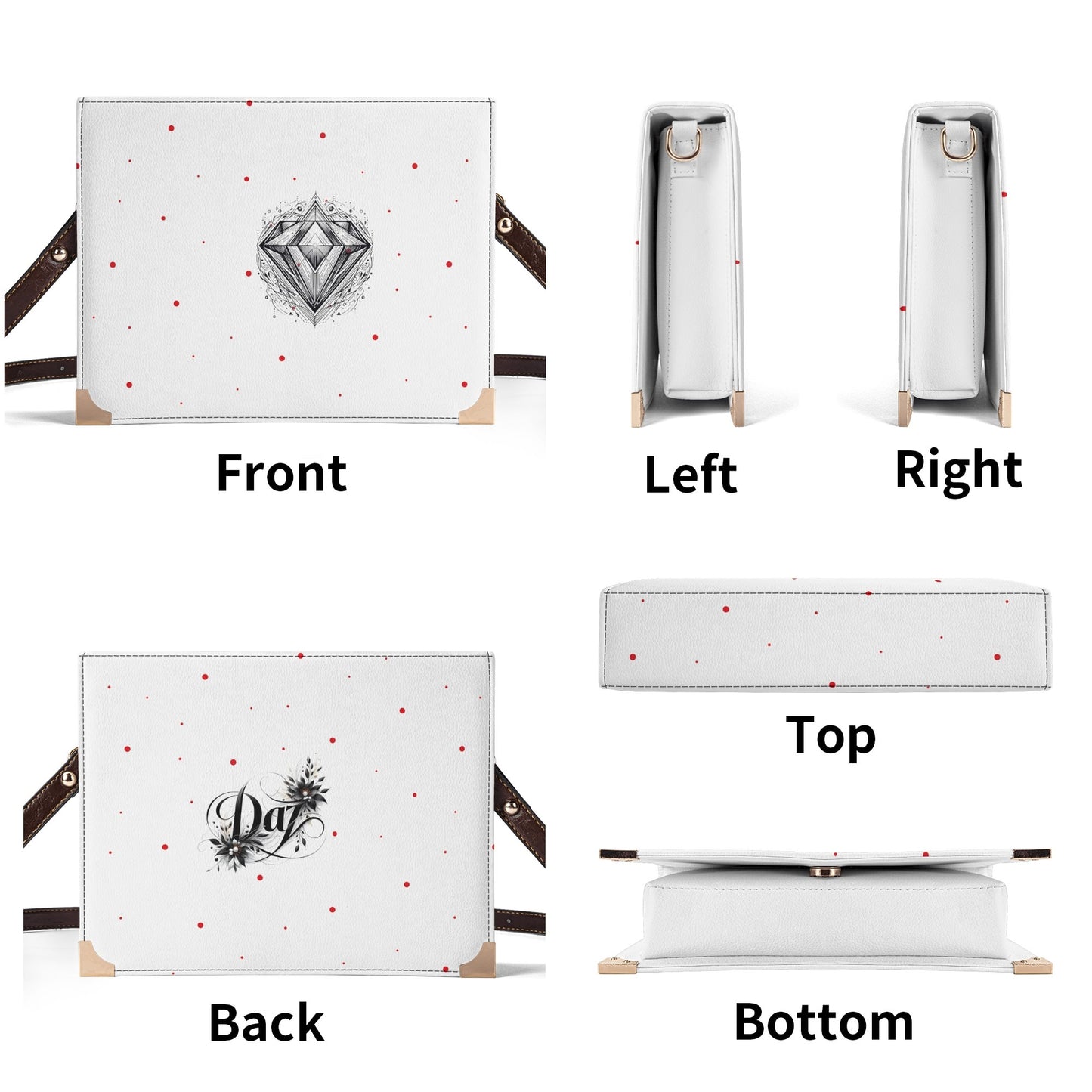 DAZ Luxury book-shaped bag