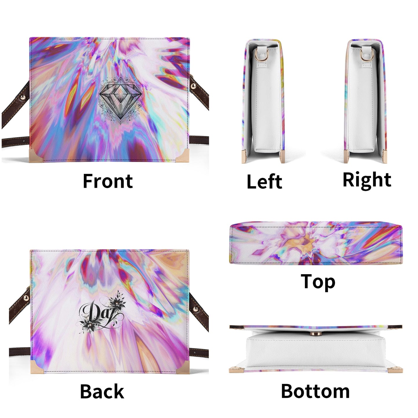 DAZ Luxury book-shaped bag