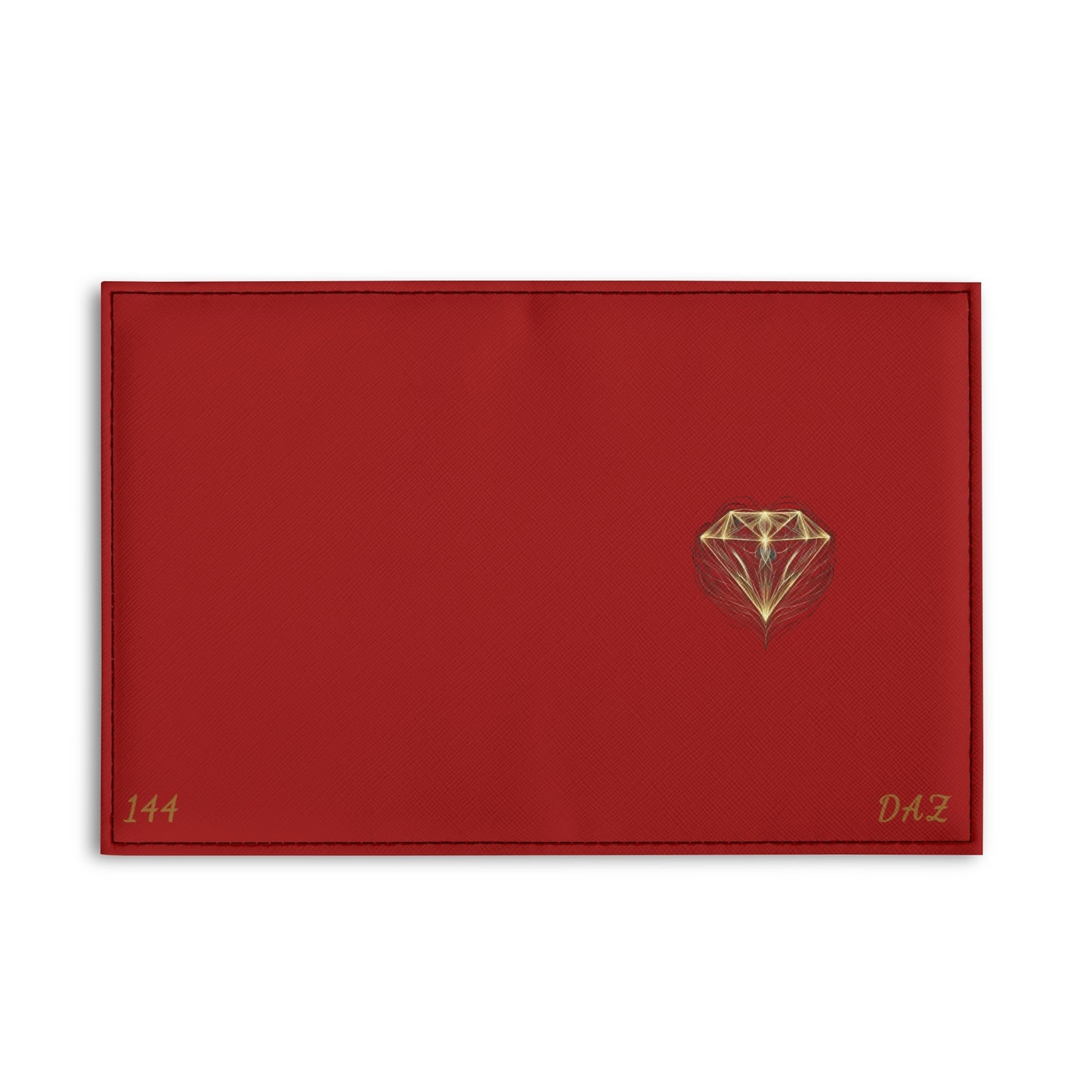 DAZ Luxury Faux Leather Passport Case with Card Holder