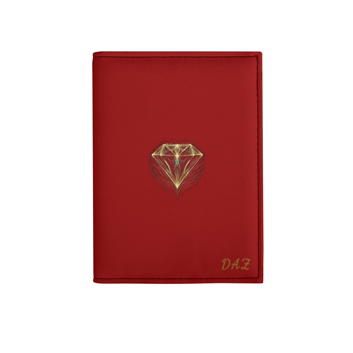 DAZ Luxury Faux Leather Passport Case with Card Holder