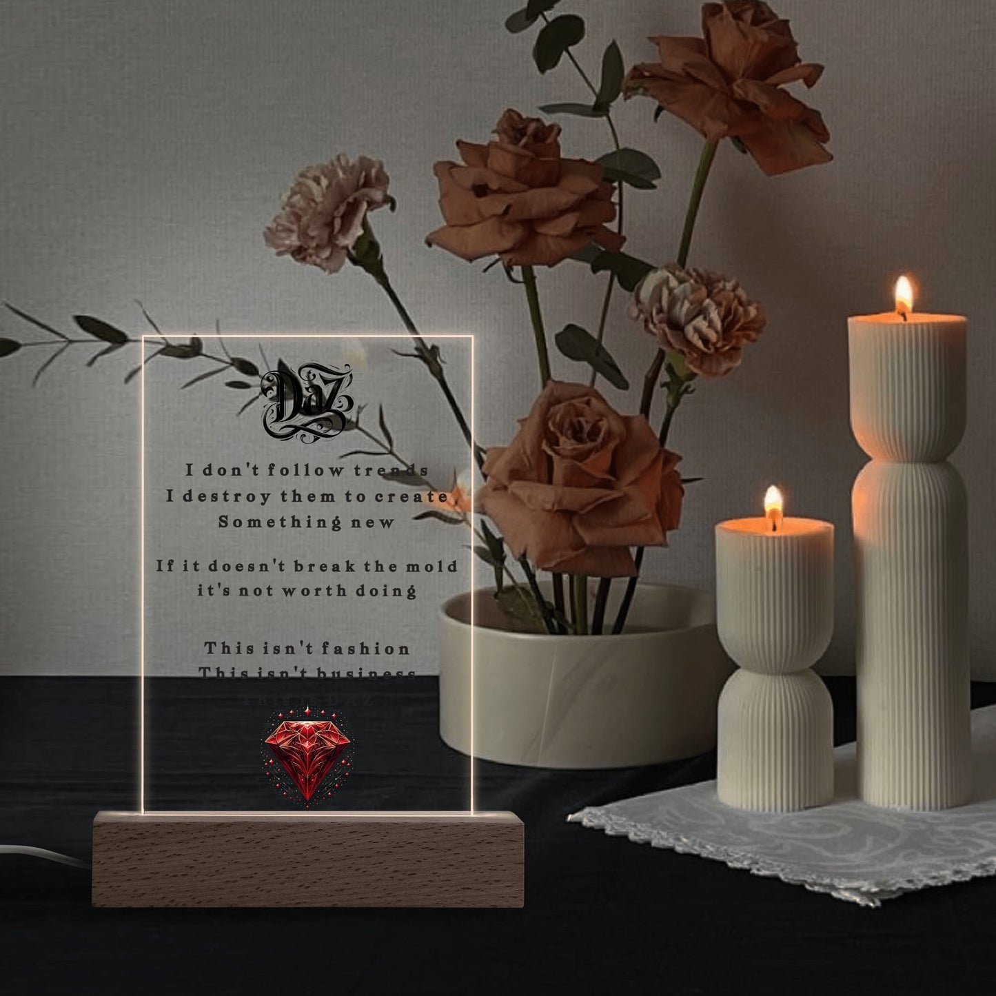 DAZ Acrylic LED Night Light
