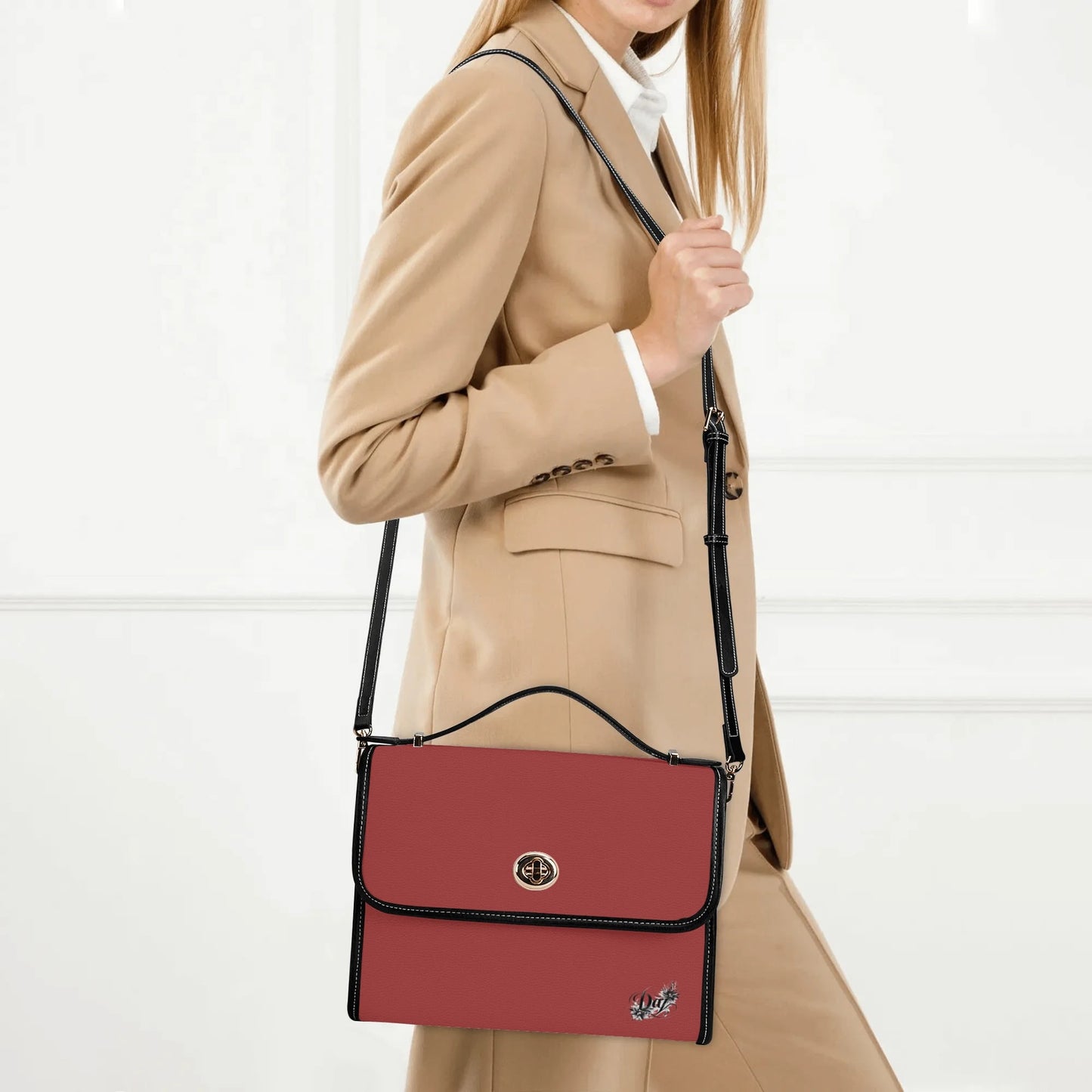 Bolso Satchel DAZ Luxury de Cuero
