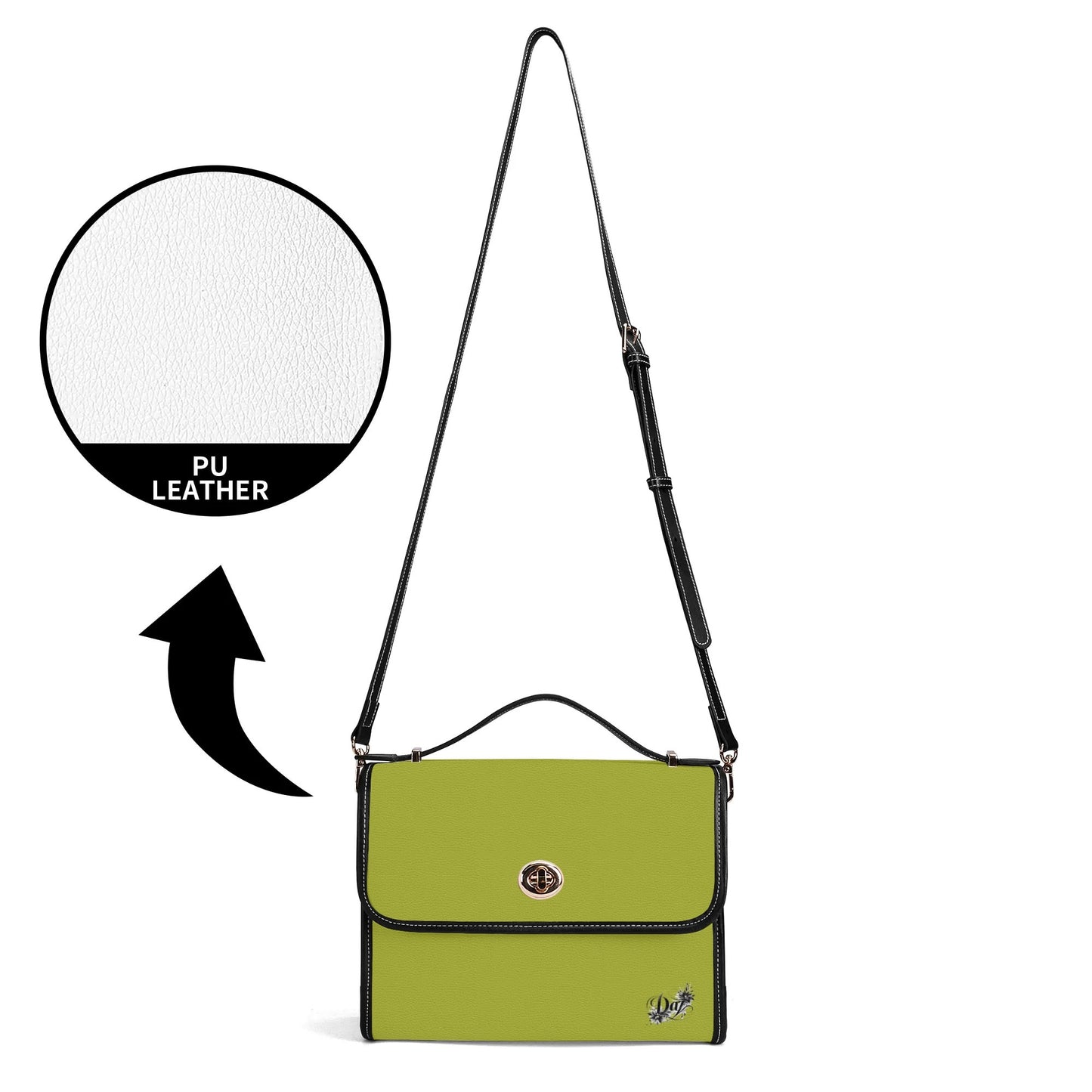 Bolso Satchel DAZ Luxury de Cuero