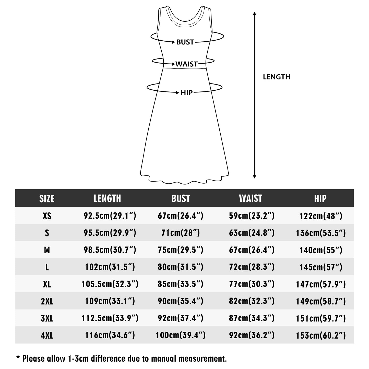 Vestido DAZ de tirantes para mujer