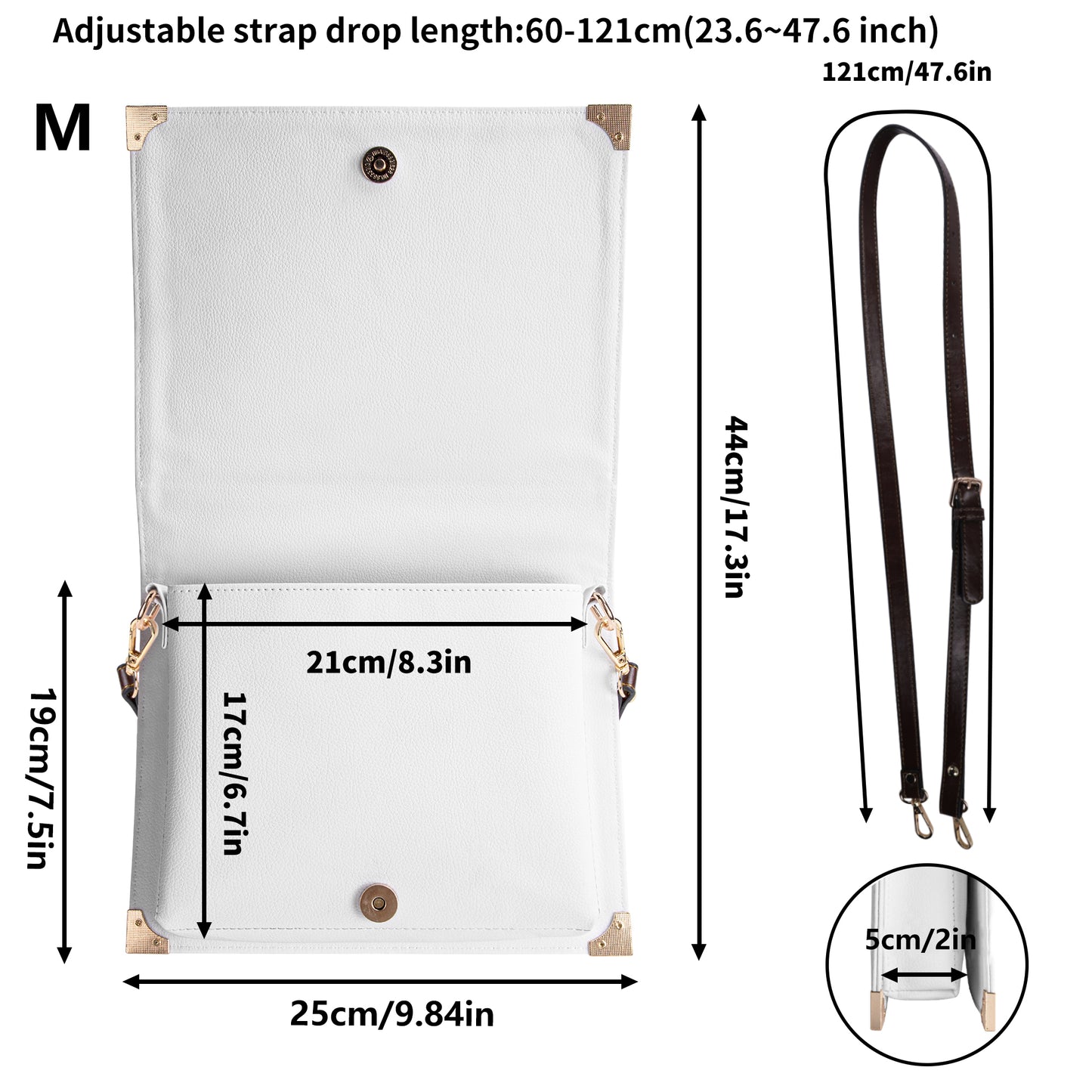 DAZ Luxury book-shaped bag