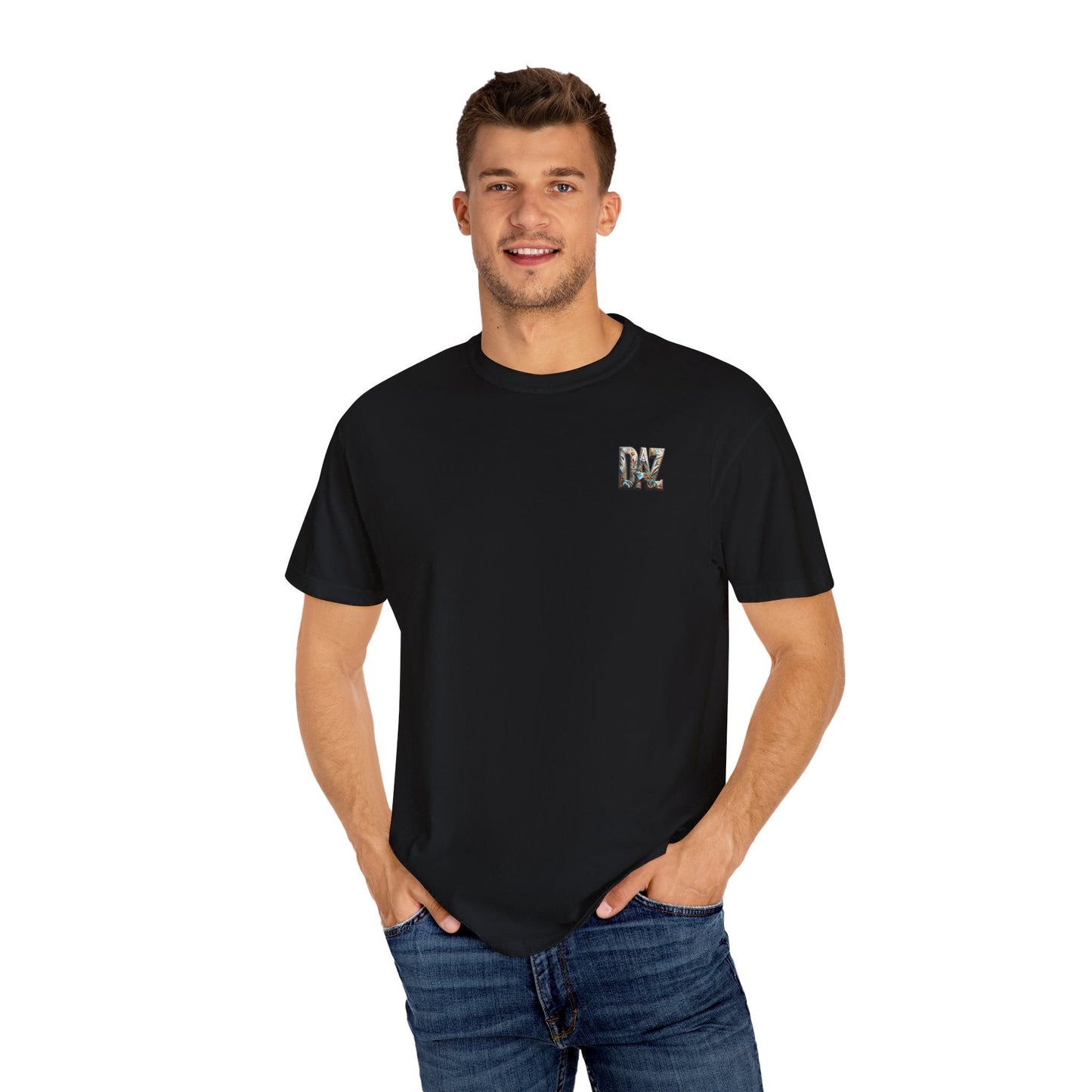 Camiseta DAZ teñida en prenda para hombre