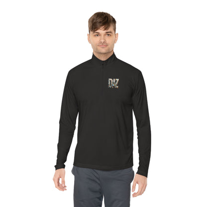 DAZ Men's Quarter-Zip Sweater