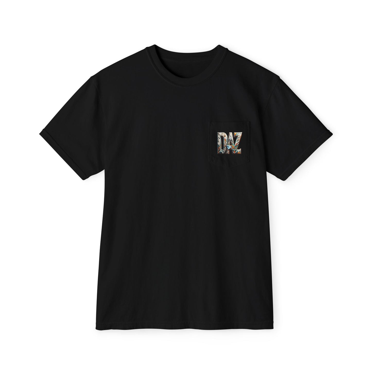 DAZ Men's Garment-Dyed Pocket T-Shirt