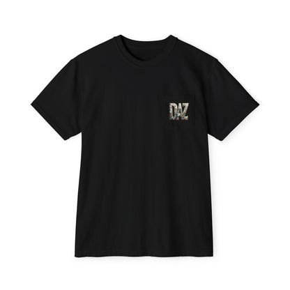 DAZ Men's Garment-Dyed Pocket T-Shirt