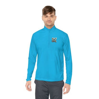 DAZ Men's Quarter-Zip Sweater