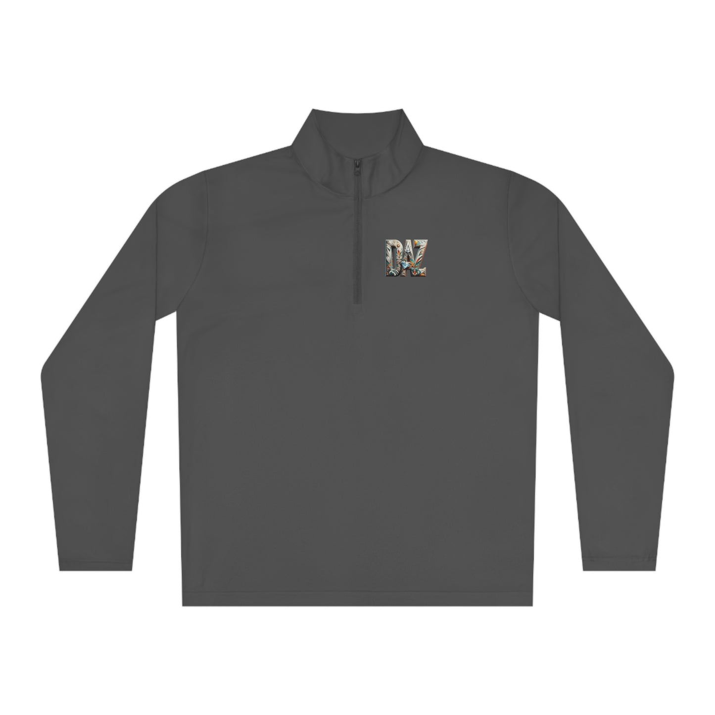 DAZ Men's Quarter-Zip Sweater