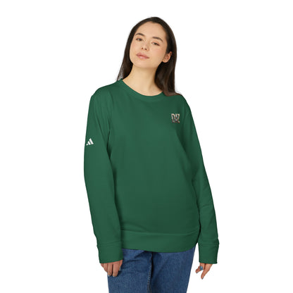 Sudadera de forro polar unisex con cuello redondo de DAZ & Adidas® Colaboración