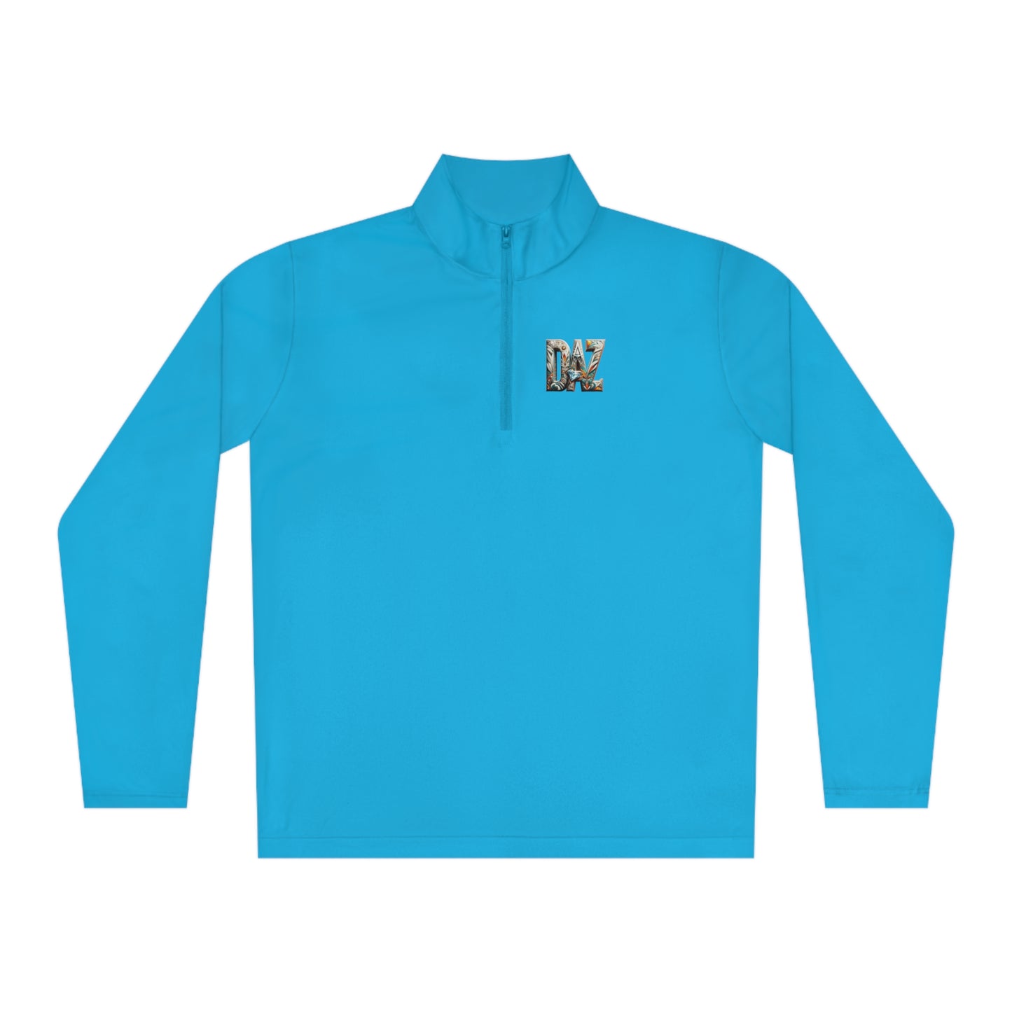 DAZ Men's Quarter-Zip Sweater