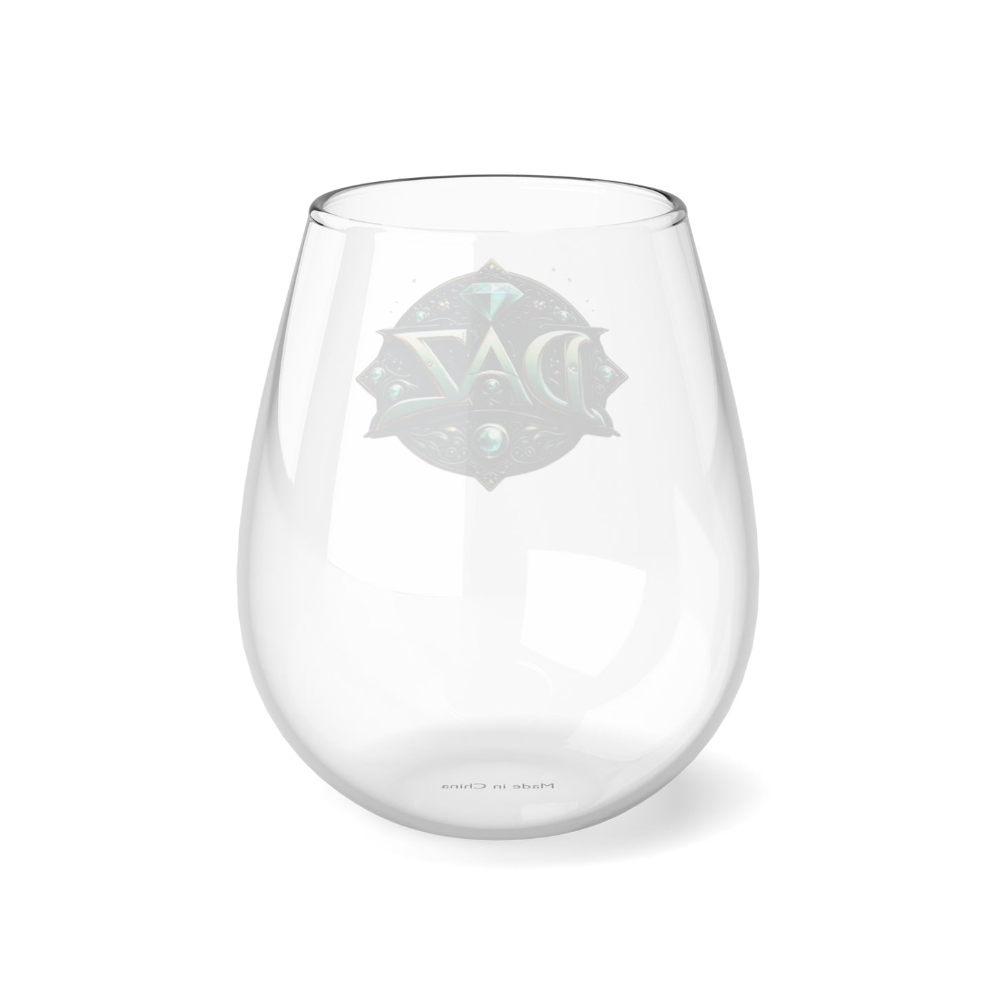 DAZ Stemless Wine Glass, 11.75 oz