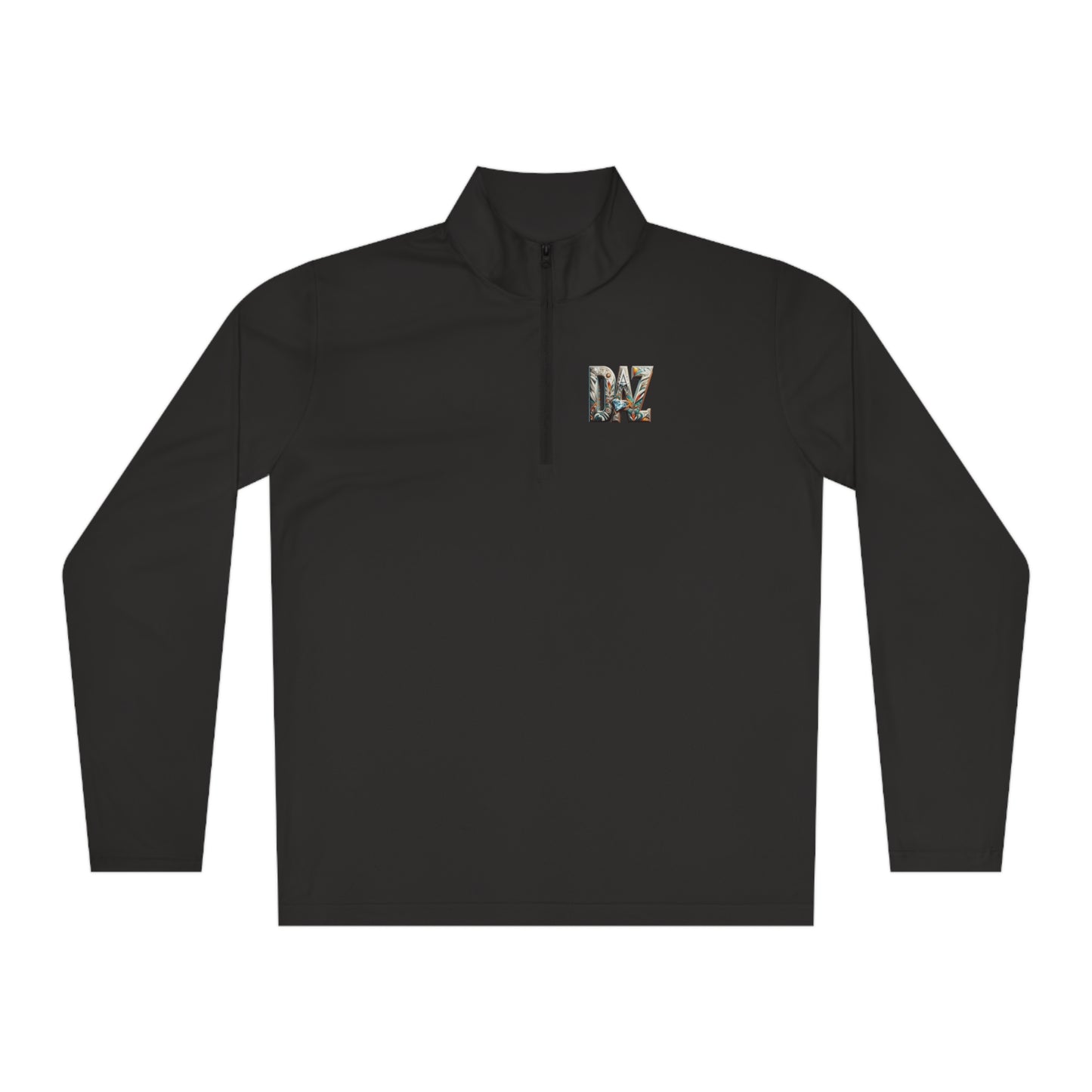 DAZ Men's Quarter-Zip Sweater