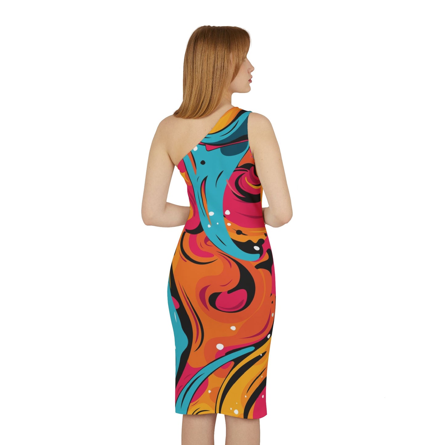 Vestido DAZ Luxury Art de hombros