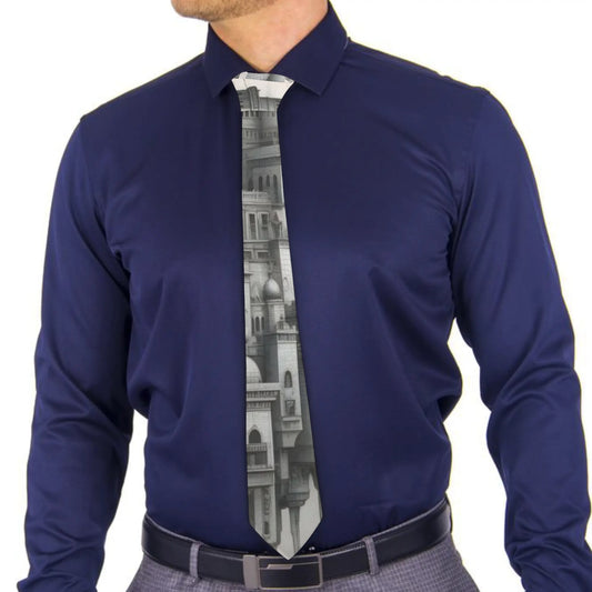 DAZ bandana tie with all-over print