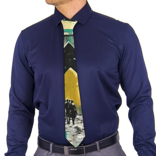 DAZ bandana tie with all-over print