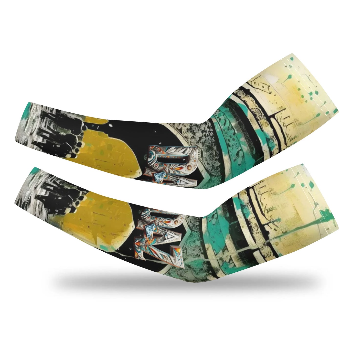 A pair of DAZ Premium UV Sun Protection Arm Cooling Sleeves