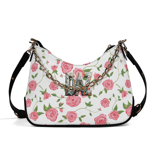 Bolso de hombro DAZ Luxury para mujer con decoración de cadena