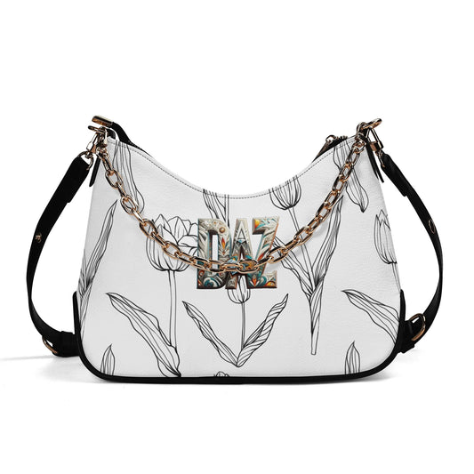 Bolso de hombro DAZ Luxury para mujer con decoración de cadena