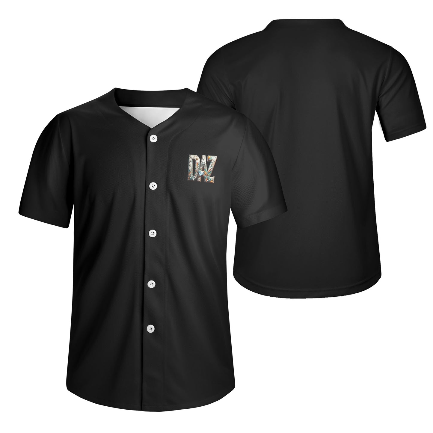 Camiseta de béisbol DAZ de manga corta para hombre