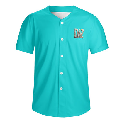 Camiseta de béisbol DAZ de manga corta para hombre