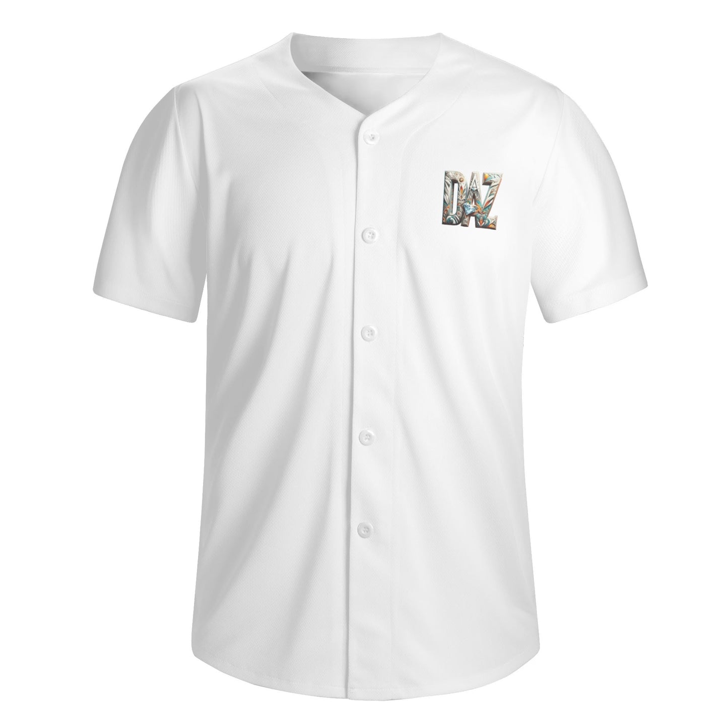 Camiseta de béisbol DAZ de manga corta para hombre