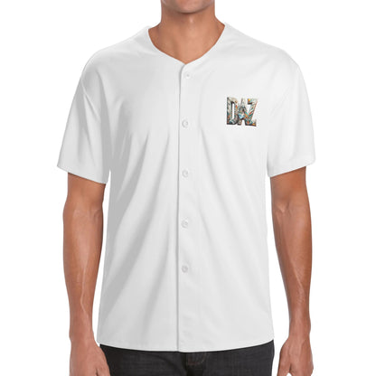 Camiseta de béisbol DAZ de manga corta para hombre