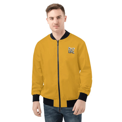 Chaqueta bomber DAZ con cremallera y estampado integral para hombre