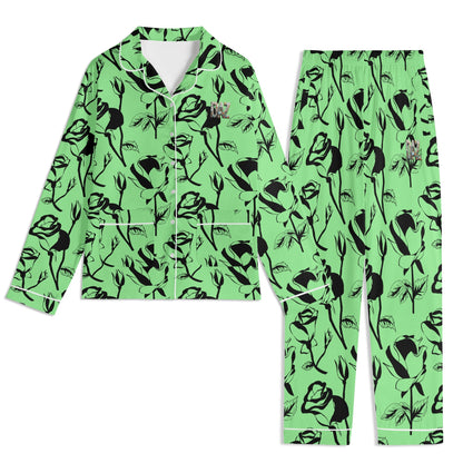 DAZ Luxury Men's Long Sleeve Pajama Set