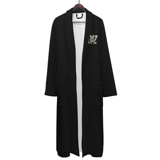 DAZ Luxury Men's All Over Print Bathrobe