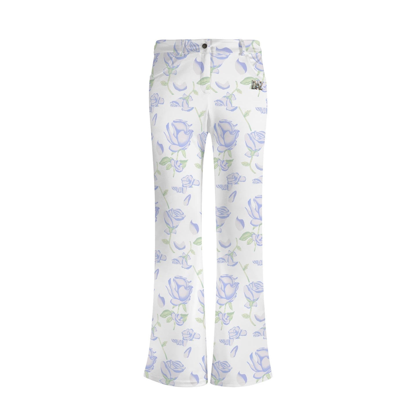 DAZ Premium Women's Printed Flared Trousers