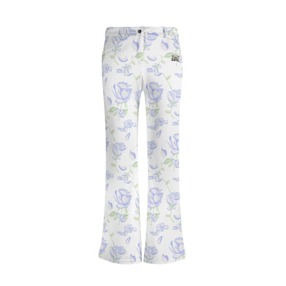 DAZ Premium Women's Printed Flared Trousers