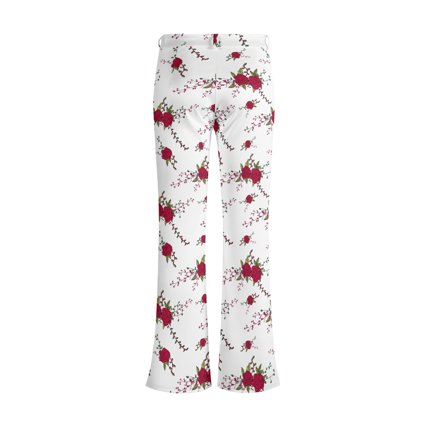 Pantalones acampanados elegantes DAZ Premium con estampado para mujer