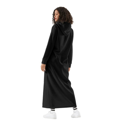 DAZ Women's Long Casual Lightweight Hooded Dress