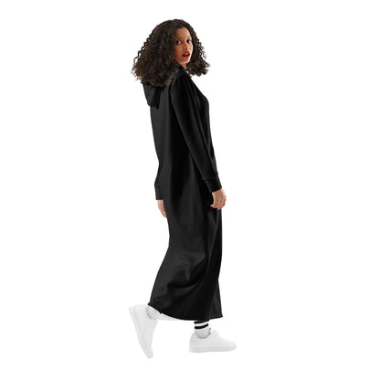 DAZ Women's Long Casual Lightweight Hooded Dress