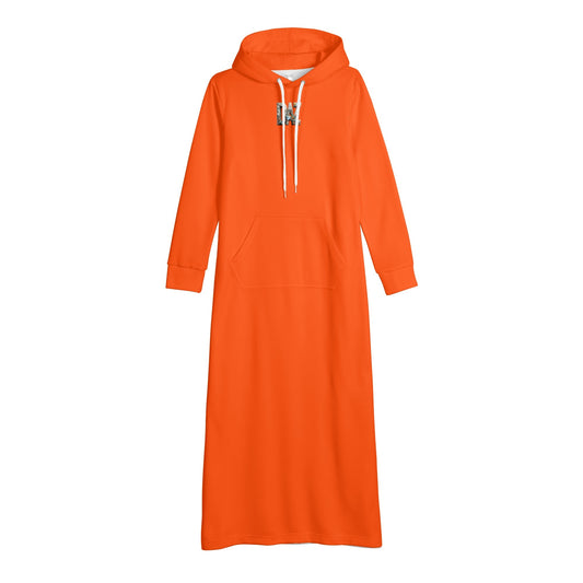 DAZ Women's Long Casual Lightweight Hooded Dress