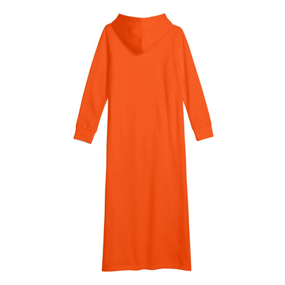 DAZ Women's Long Casual Lightweight Hooded Dress