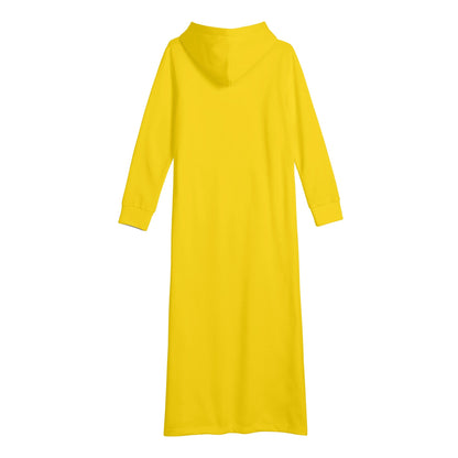 DAZ Women's Long Casual Lightweight Hooded Dress