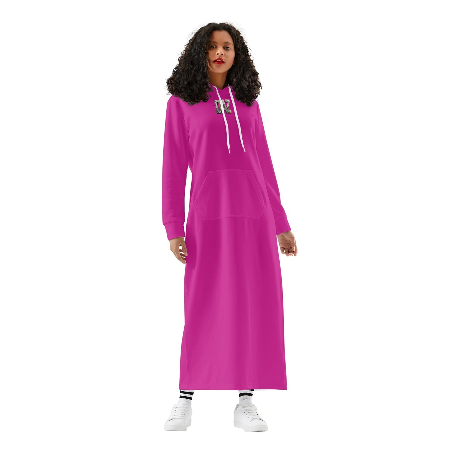 DAZ Women's Long Casual Lightweight Hooded Dress