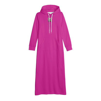 DAZ Women's Long Casual Lightweight Hooded Dress