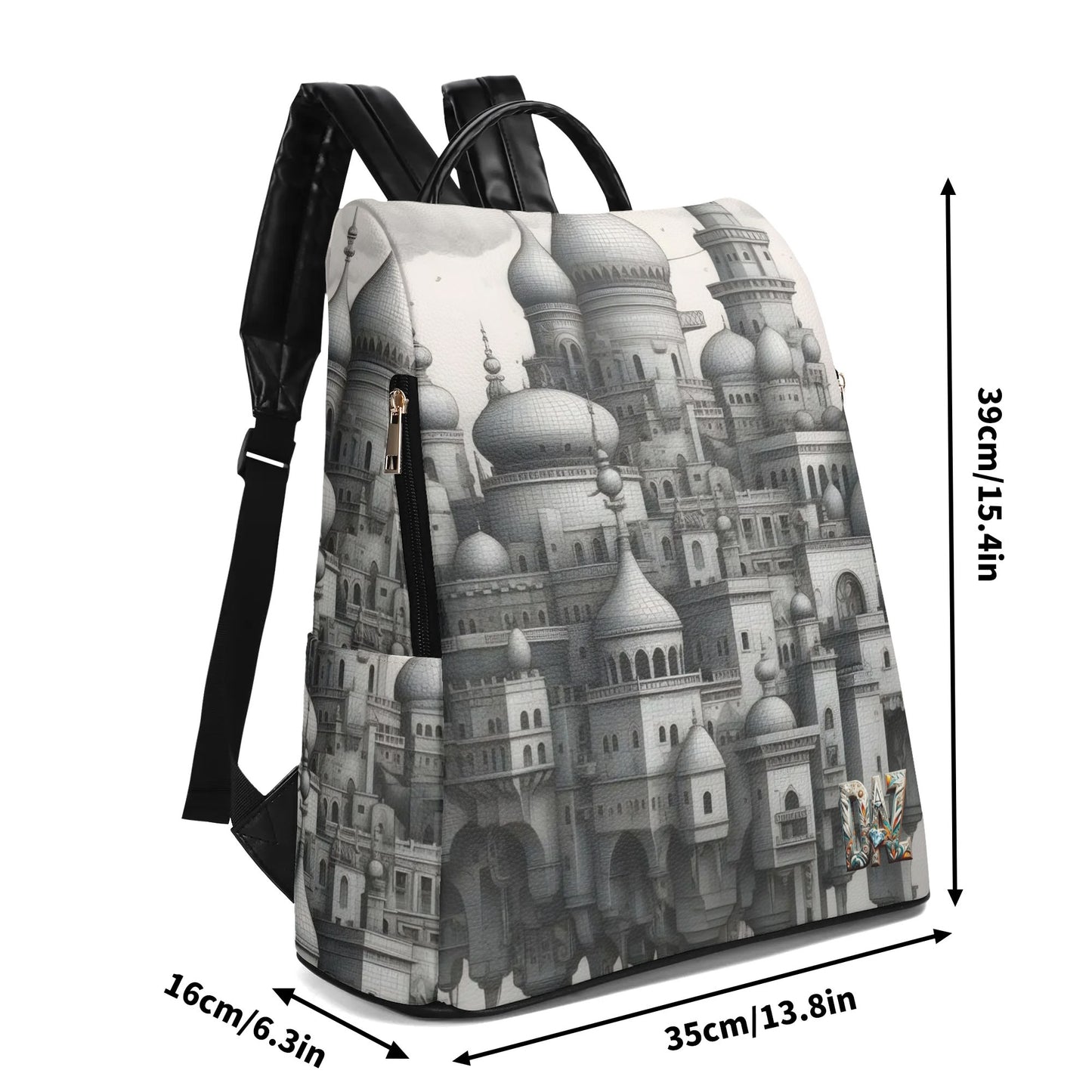 DAZ Art PU Travel Backpack