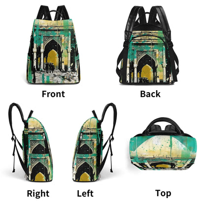 DAZ Art PU Travel Backpack