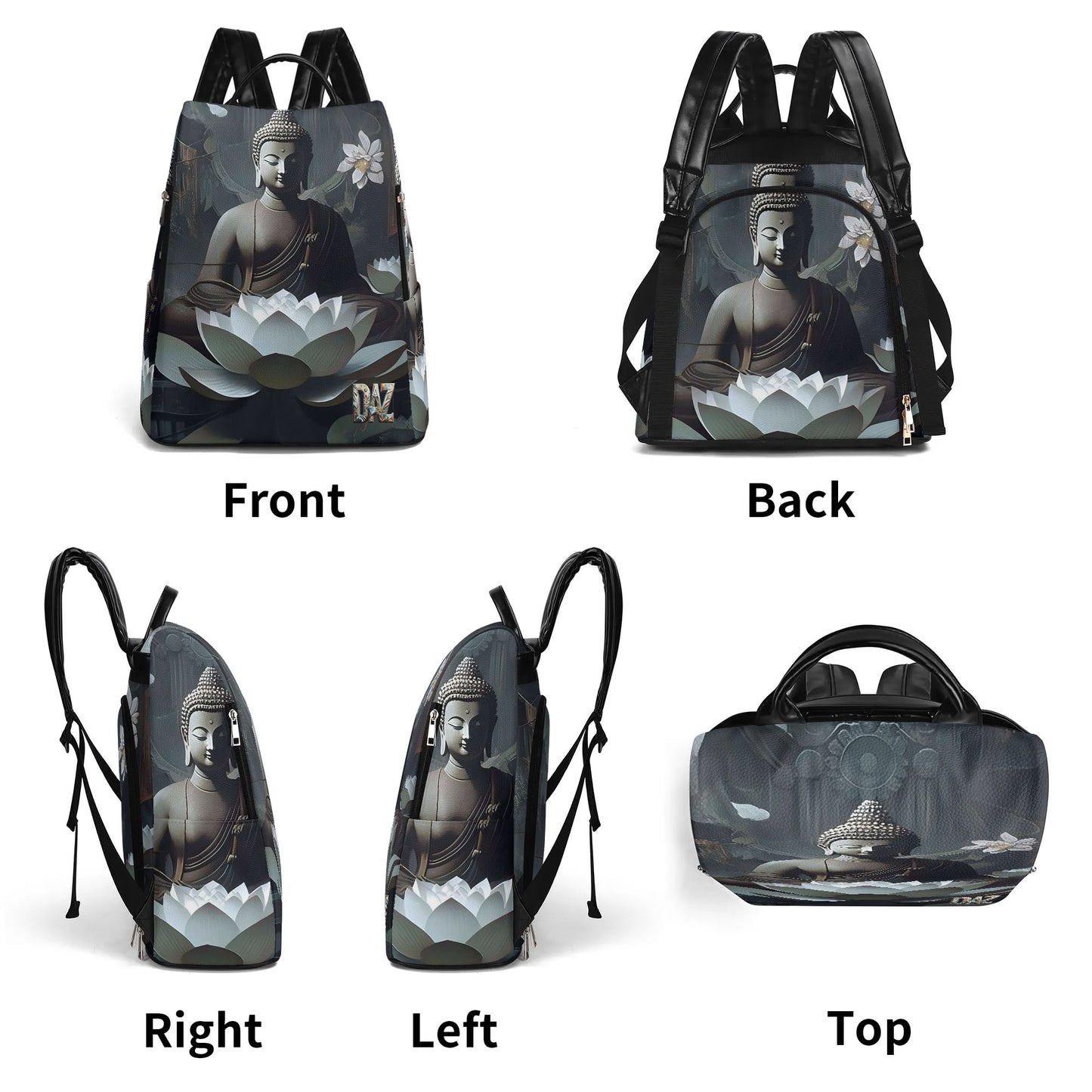 DAZ Art PU Travel Backpack