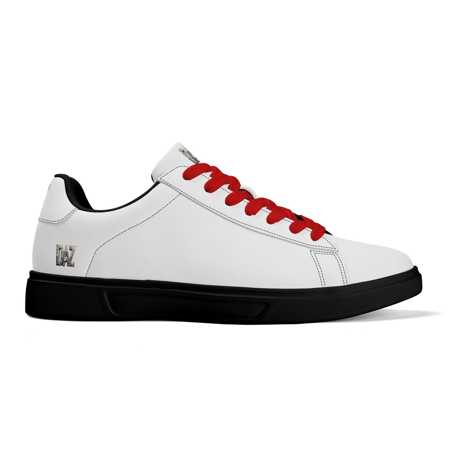 Zapatos de skate DAZ Premium de cuero de caña baja, ligeros para adultos