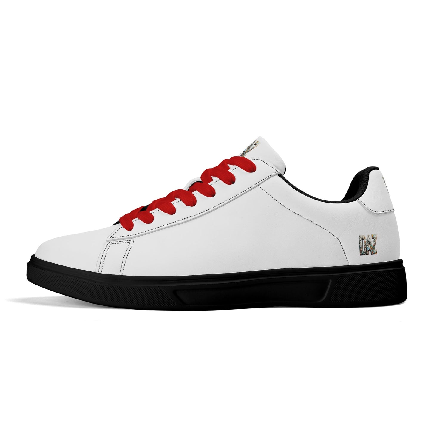 Zapatos de skate DAZ Premium de cuero de caña baja, ligeros para adultos