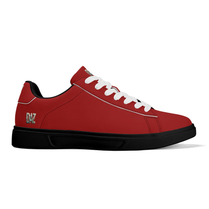 DAZ Premium Leather Low Top Lightweight Adult Skate Shoes